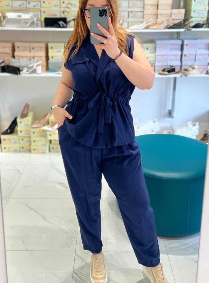 Coordinato Emily Curvy - Blu