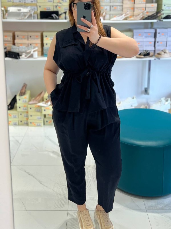 Coordinato Emily Curvy - Nero