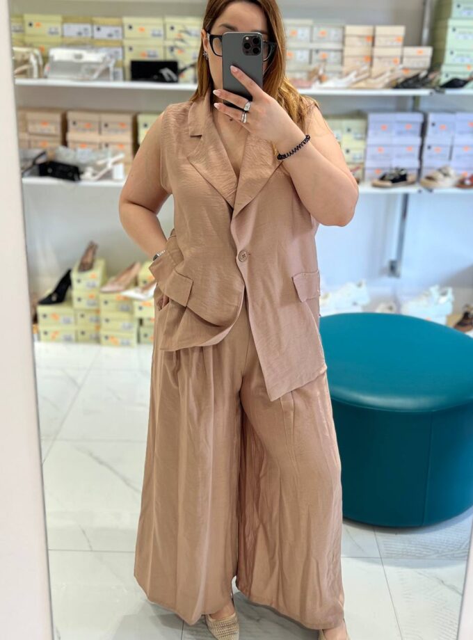 Tailleur Sofia Curvy - Sabbia