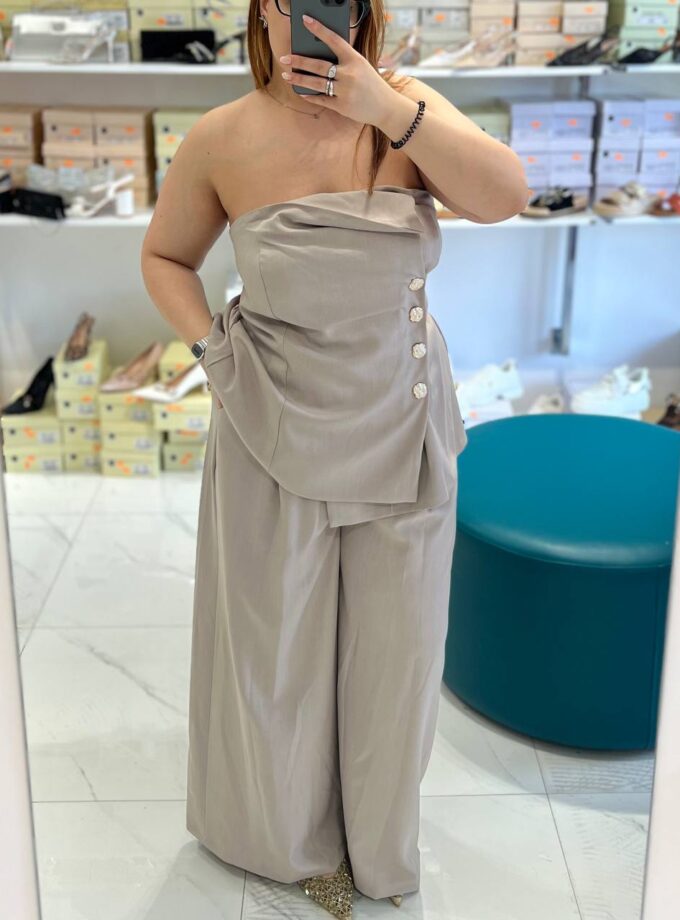 Coordinato Elegance Curvy - Beige