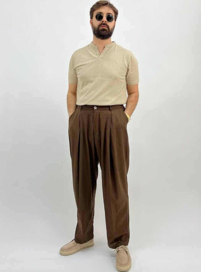 Pantalone Baggy Summer Man - Marrone