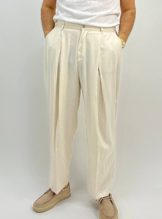 Pantalone Baggy Summer Man - Beige
