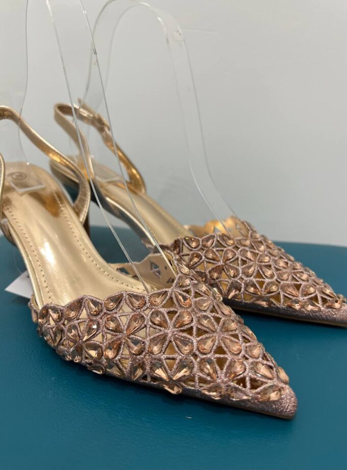 Dècollèttè Slingback Luxury - Oro Rosa