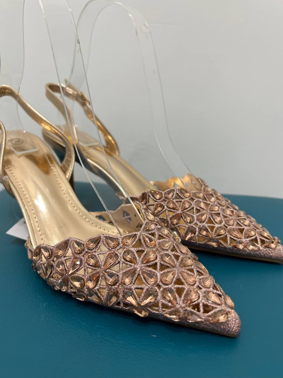 Dècollèttè Slingback Luxury - Oro Rosa - immagine 3