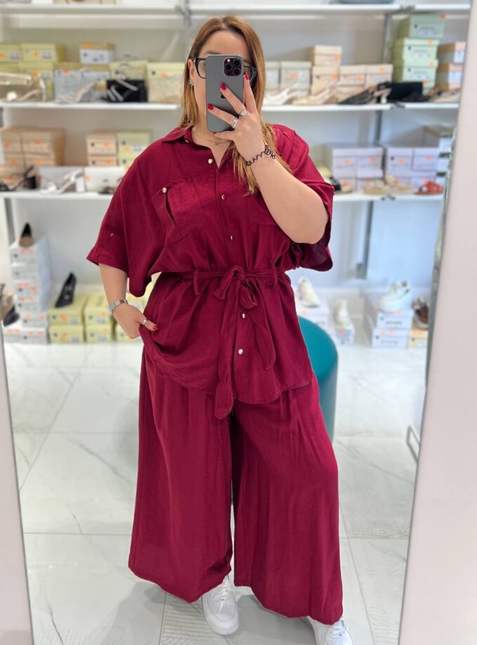 Coordinato Madison Curvy- Bordeaux