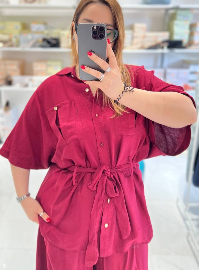 Coordinato Madison Curvy- Bordeaux