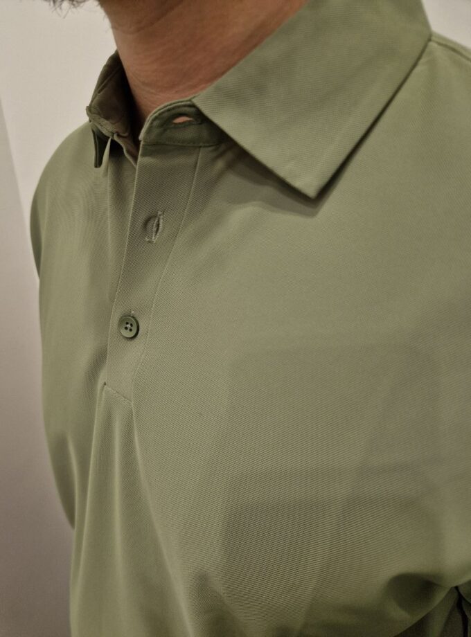 Polo Tessuto Tecnico - Verde