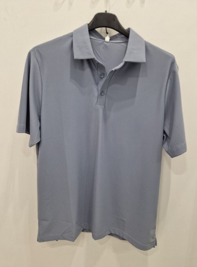 Polo Tessuto Tecnico - Azzurra