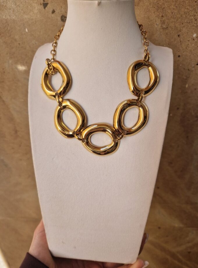 Collana Scultura Dly - Gold