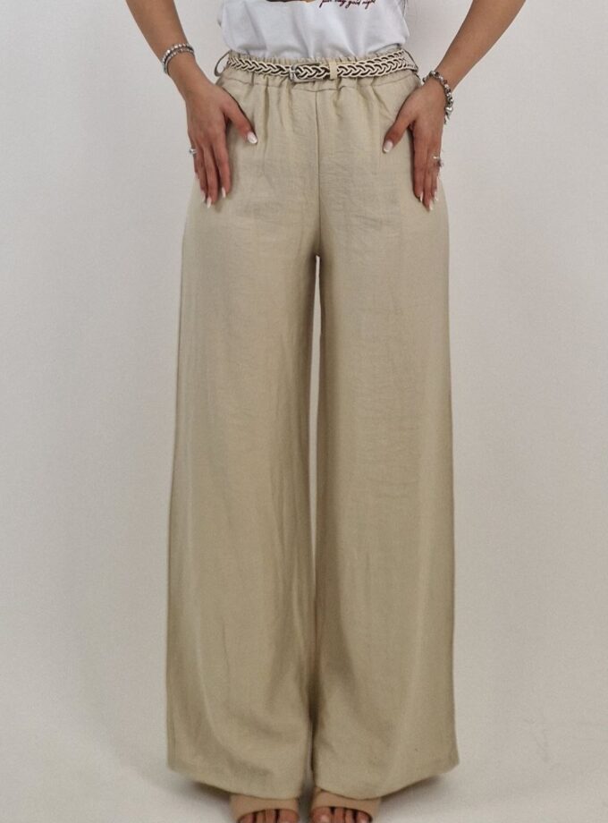 Pantalone Palazzo Fresh Summer - Beige