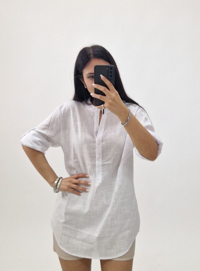 Camicia Corean Tre Bottoni