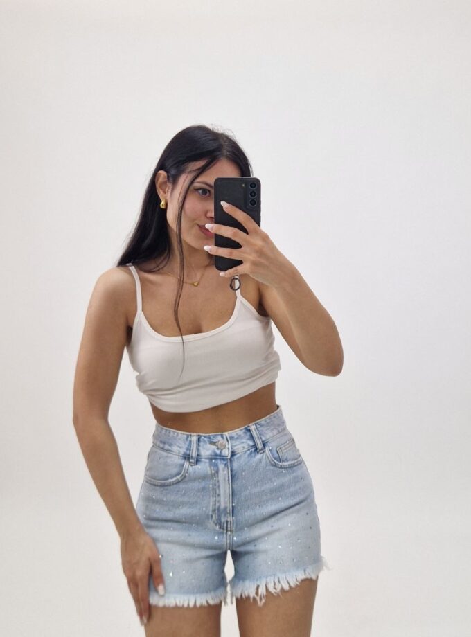 Pantaloncino Brilly In Jeans