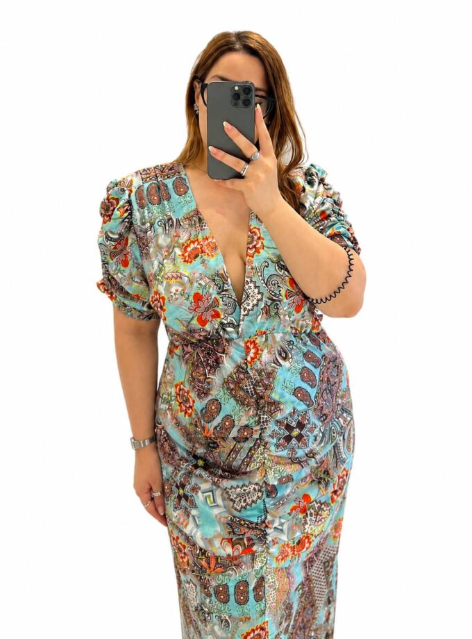 Abito Marilyn Floreale Curvy