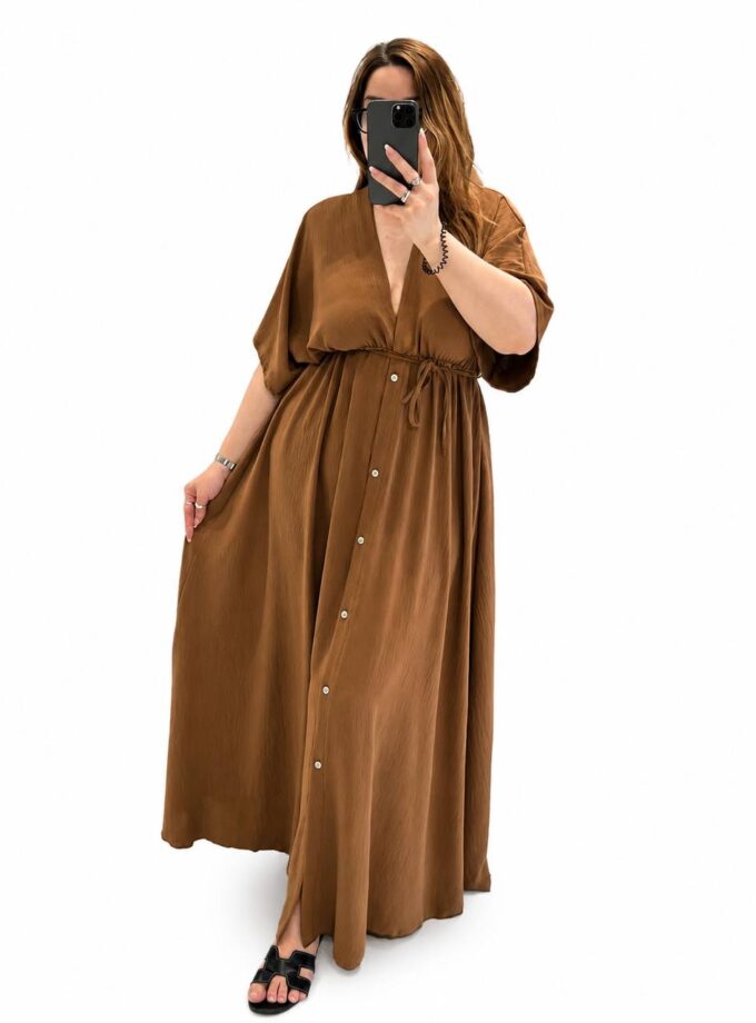 Abito Camicia Curvy Mezza Manica