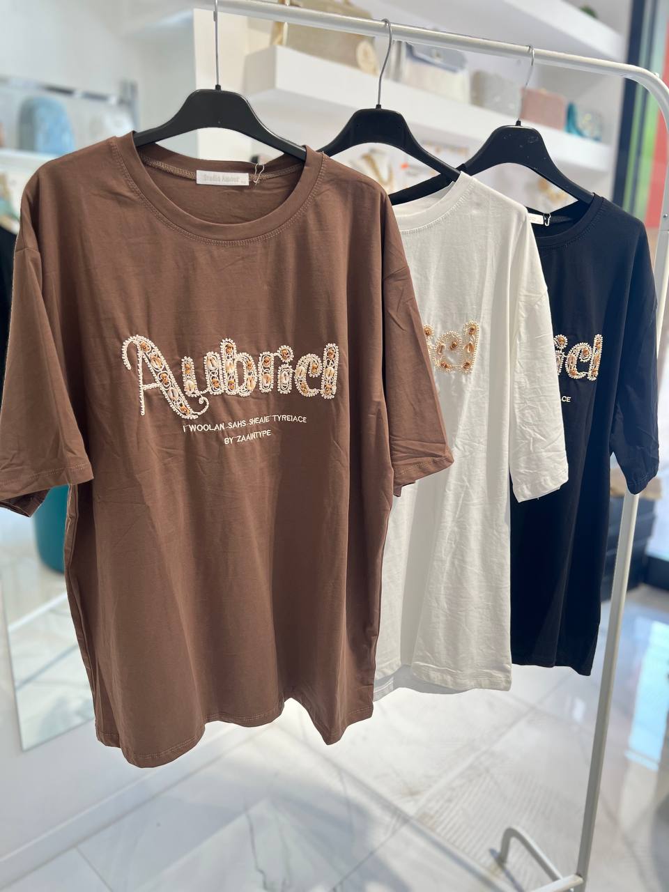 T-Shirt Conchiglia Oversize