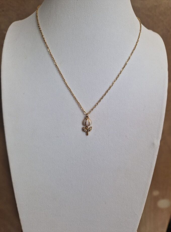 Collana Tulipano White