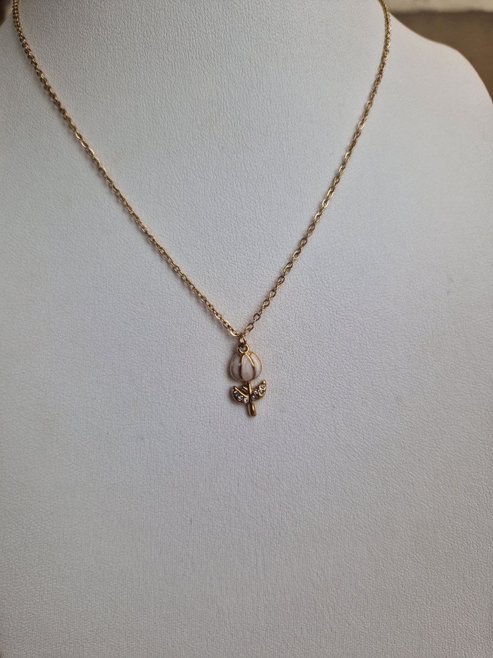 Collana Tulipano White - immagine 2