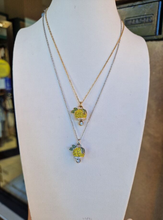 Collana Campanella Lux Gialla