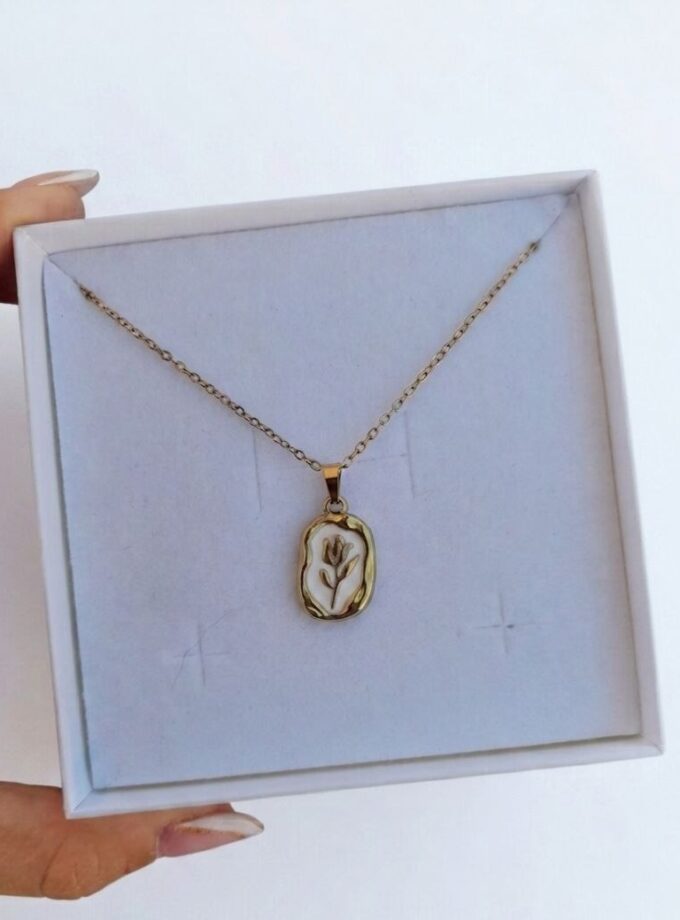 Collana Tulipano dly - Rosa