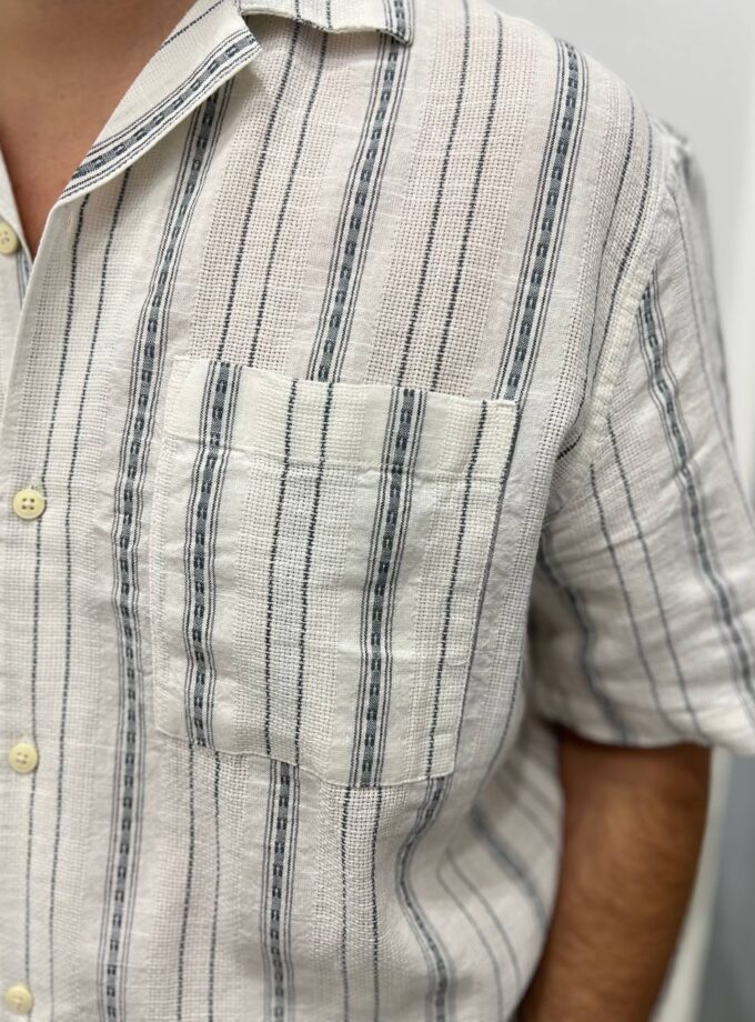 Camicia Bali Misto Lino Uomo