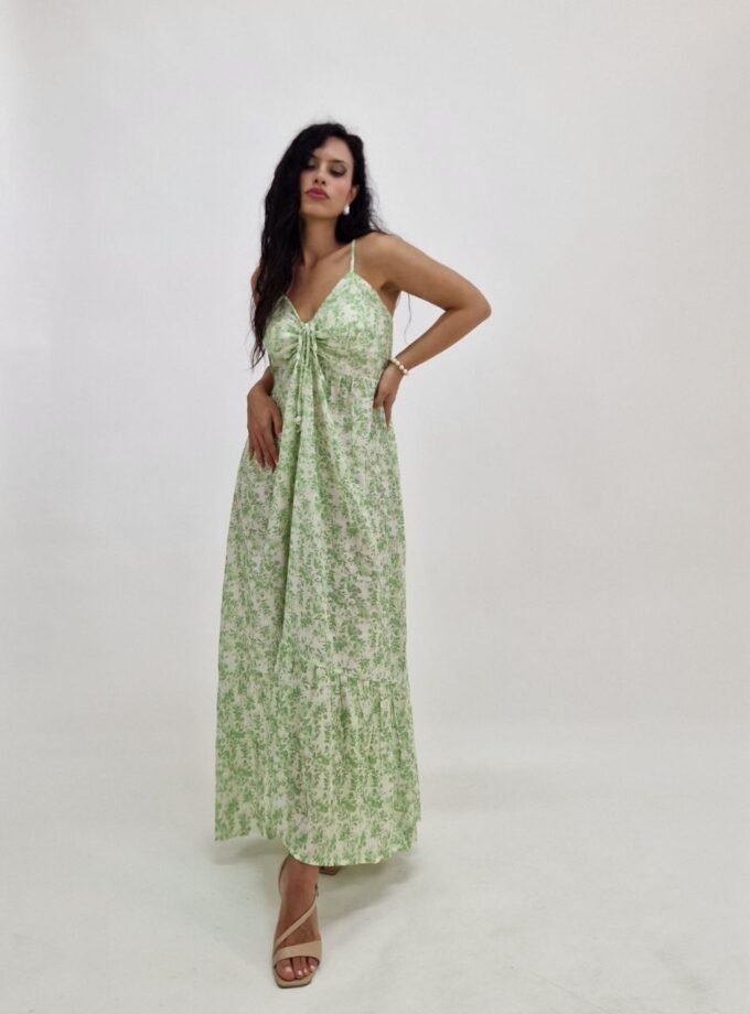 Abito Flowers - Verde