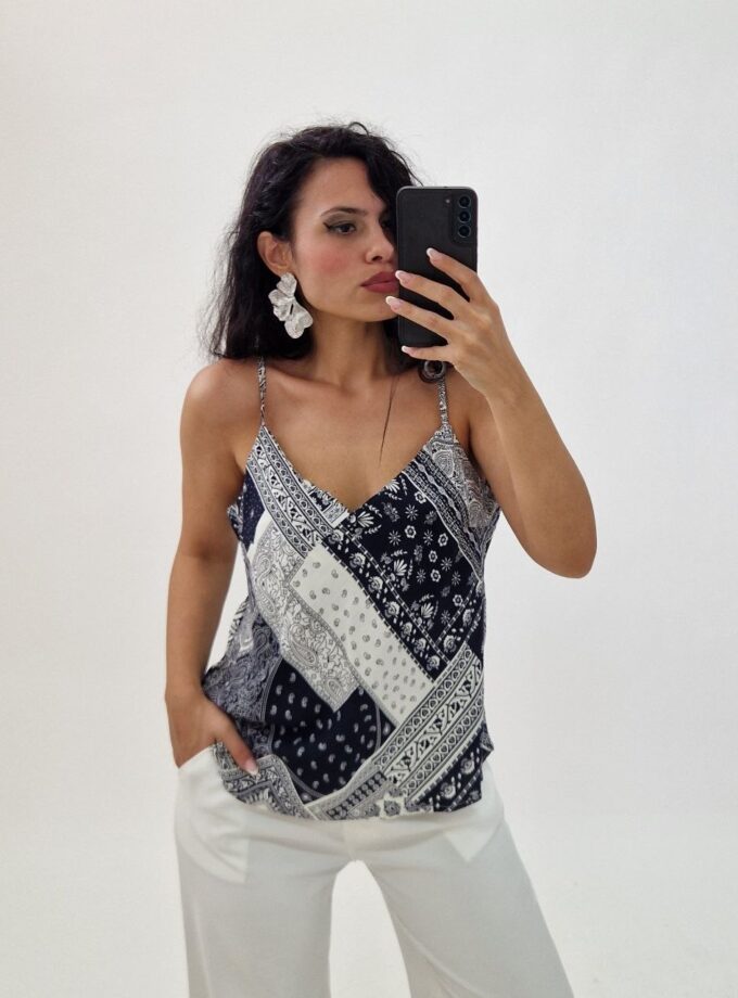 Top Bandana - Blu