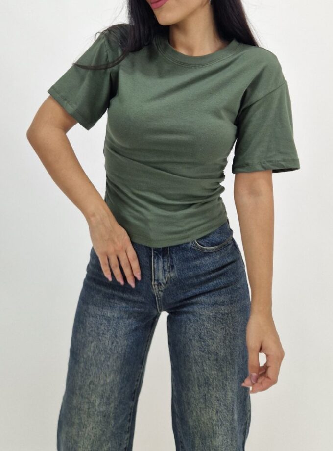 T-shirt Riva Basic - Verde Militare