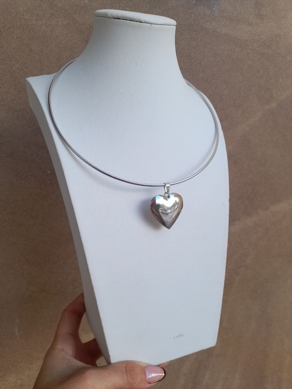 Collana Rigida Cuore Portafoto