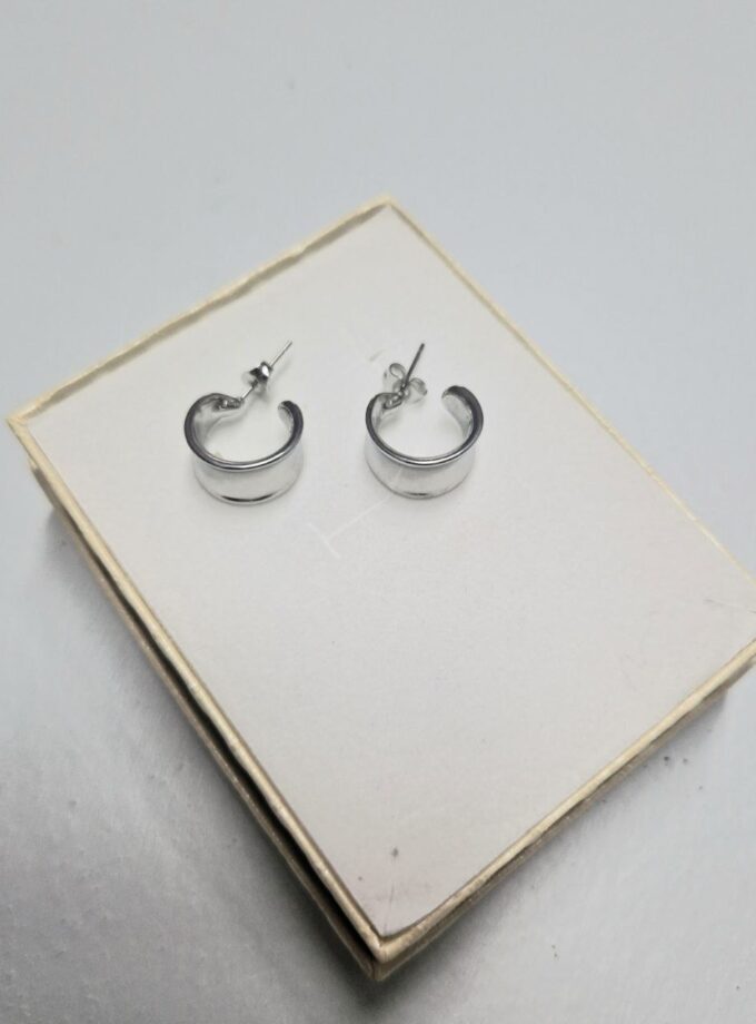 Orecchini Cerchietti Large - Silver