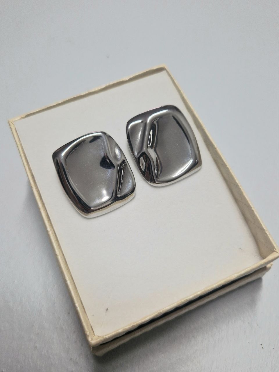 Orecchini Scultura - Silver