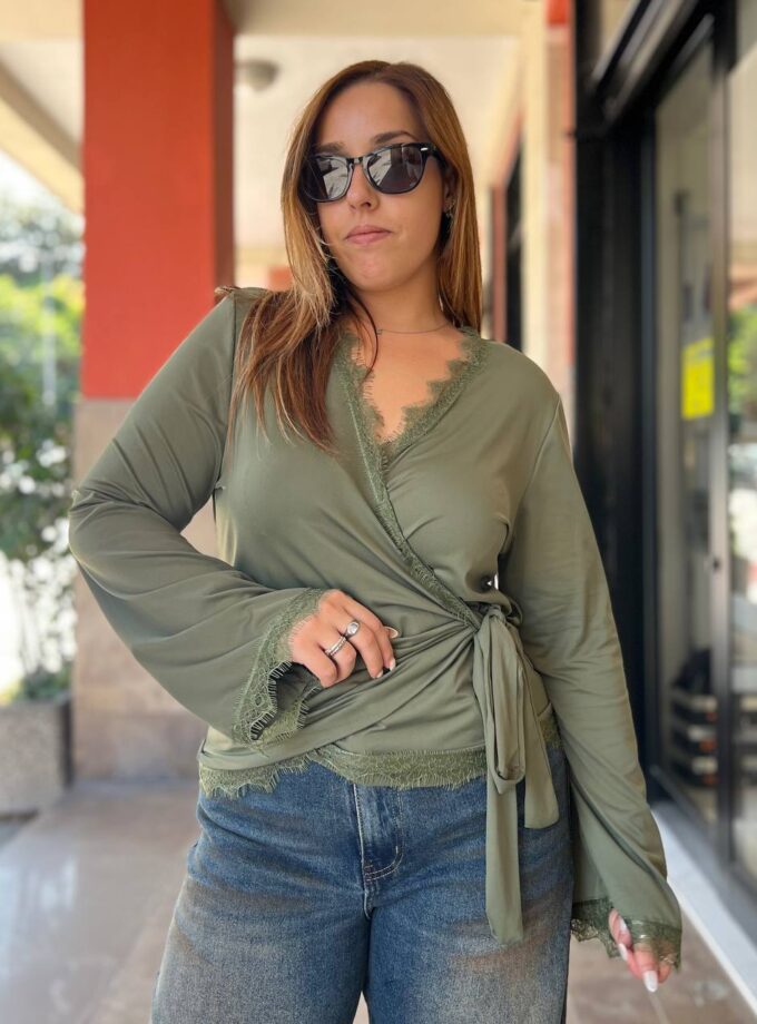 Incrociatina Con Pizzo Regular e Curvy