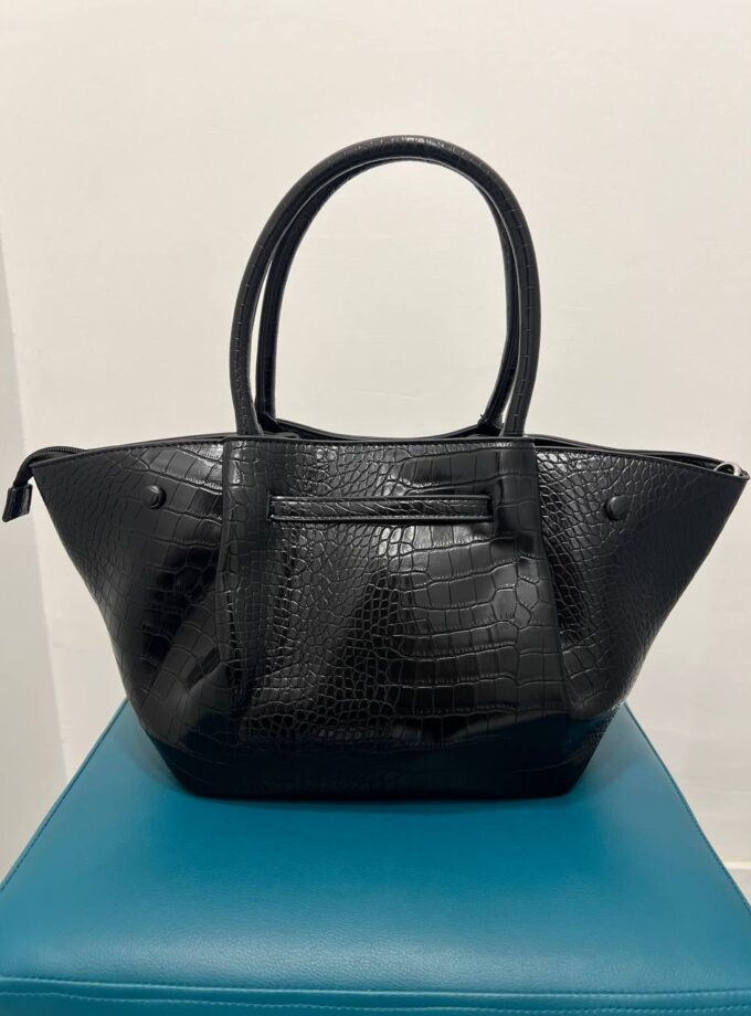 Borsa Coconuda Pitonata Black