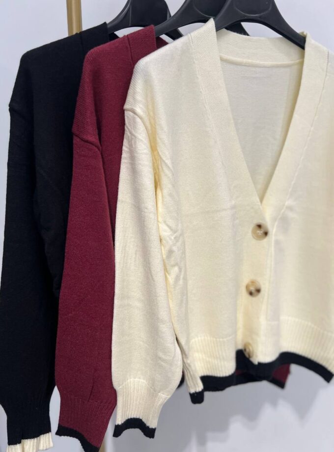Cardigan In Lana Lili
